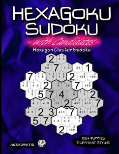 Hexagoku Sudoku with Candidates - Aenigmatis