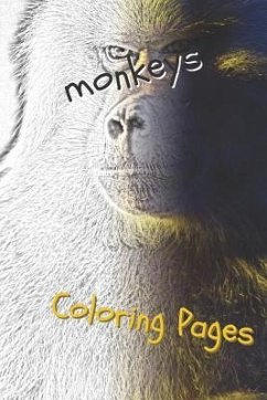 Monkeys Coloring Pages - Pages, Coloring