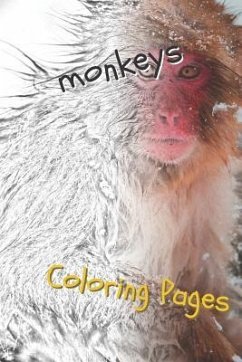 Monkeys Coloring Pages - Pages, Coloring