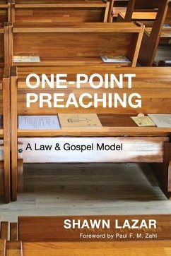 One-Point Preaching - Lazar, Shawn C