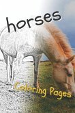 Horses Coloring Sheets