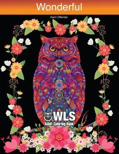 Wonderful Owls Adults Coloring Book - Karin Offender
