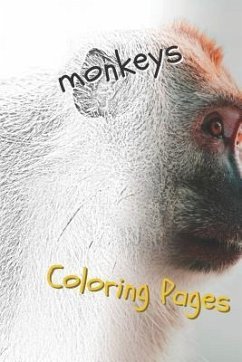 Monkeys Coloring Pages - Pages, Coloring