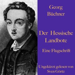 Cover Georg Büchner: Der Hessische Landbote. Eine Flugschrift. (MP3-Download)