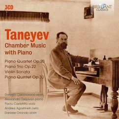 Taneyev:Chamber Music With Piano - Diverse