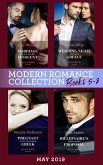 Modern Romance May 2019: Books 5-8: Marriage Bargain with His Innocent / Wedding Night Reunion in Greece / Pregnant by the Commanding Greek / Billionaire's Mediterranean Proposal (eBook, ePUB)