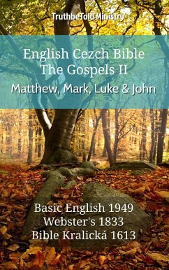 English Czech Bible - The Gospels II - Matthew, Mark, Luke and John (eBook, ePUB)