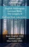 English Norwegian German Bible - The Gospels II - Matthew, Mark, Luke & John (eBook, ePUB)