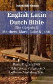 English Latin Dutch Bible - The Gospels II - Matthew, Mark, Luke & John (eBook, ePUB)