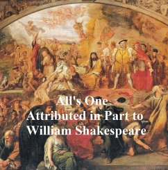 Cover All's One or a Yorkshire Tragedy, Shakespeare Apocrypha (eBook, ePUB)