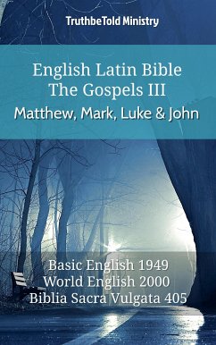 Cover English Latin Bible - The Gospels III - Matthew, Mark, Luke and John (eBook, ePUB)