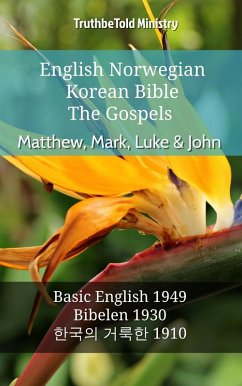 English Norwegian Korean Bible - The Gospels - Matthew, Mark, Luke & John (eBook, ePUB)