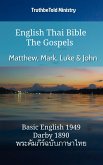 English Thai Bible - The Gospels - Matthew, Mark, Luke and John (eBook, ePUB)