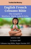 English French Cebuano Bible - The Gospels V - Matthew, Mark, Luke & John (eBook, ePUB)