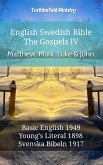 English Swedish Bible - The Gospels IV - Matthew, Mark, Luke & John (eBook, ePUB)