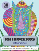 Rhinoceros Coloring Book