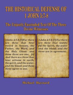The Historical Defense of 1 John 5 - Maynard, Michael