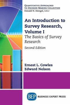 An Introduction to Survey Research, Volume I - Cowles, Ernest L.; Nelson, Edward