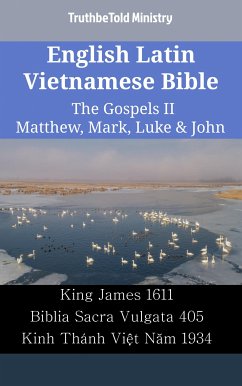 Cover English Latin Vietnamese Bible - The Gospels II - Matthew, Mark, Luke & John (eBook, ePUB)