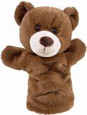 Heunec 393875 - Handspielpuppe Bär, braun, 25 cm