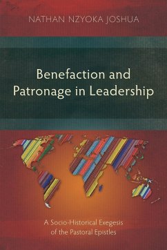 Benefaction and Patronage in Leadership - Nzyoka Joshua, Nathan