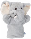 Heunec 394070 - Handspielpuppe Elefant, grau, 25cm