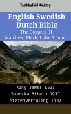 English Swedish Dutch Bible - The Gospels III - Matthew, Mark, Luke & John (eBook, ePUB)