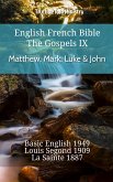 English French Bible - The Gospels IX - Matthew, Mark, Luke & John (eBook, ePUB)