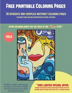 Free printable Coloring Pages (36 intricate and complex abstract coloring pages) - Manning, Manning James, Christabelle