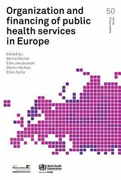 Organization and Financing of Public Health Services in Europe - Centers of Disease Control