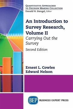 An Introduction to Survey Research, Volume II - Cowles, Ernest L.; Nelson, Edward