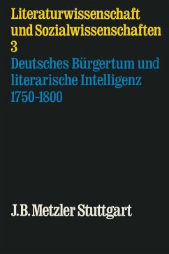Cover Deutsches Bürgertum und literarische Intelligenz 1750-1800 (eBook, PDF)