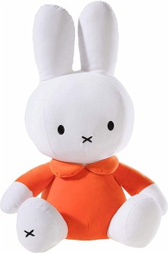 Heunec 577251 - Miffy, orange, XL 50cm, Plüschfigur, Kuscheltier