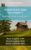 English Polish Bible - The Gospels V - Matthew, Mark, Luke and John (eBook, ePUB)