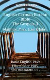 English German Finnish Bible - The Gospels II - Matthew, Mark, Luke & John (eBook, ePUB)