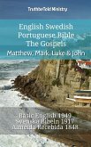 English Swedish Portuguese Bible - The Gospels - Matthew, Mark, Luke & John (eBook, ePUB)