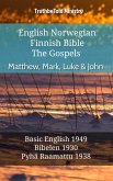 English Norwegian Finnish Bible - The Gospels - Matthew, Mark, Luke & John (eBook, ePUB)