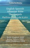 English Spanish Albanian Bible - The Gospels - Matthew, Mark, Luke & John (eBook, ePUB)