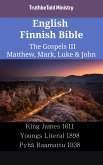 English Finnish Bible - The Gospels III - Matthew, Mark, Luke & John (eBook, ePUB)