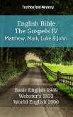 English Bible - The Gospels IV - Matthew, Mark, Luke and John (eBook, ePUB)