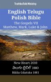 English Telugu Polish Bible - The Gospels VII - Matthew, Mark, Luke & John (eBook, ePUB)