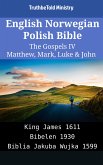 English Norwegian Polish Bible - The Gospels IV - Matthew, Mark, Luke & John (eBook, ePUB)