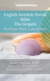 English Swedish Slovak Bible - The Gospels - Matthew, Mark, Luke & John (eBook, ePUB)