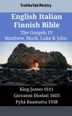 English Italian Finnish Bible - The Gospels IV - Matthew, Mark, Luke & John (eBook, ePUB)