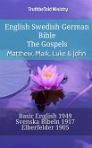 English Swedish German Bible - The Gospels - Matthew, Mark, Luke & John (eBook, ePUB)