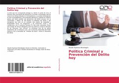 Política Criminal y Prevención del Delito hoy