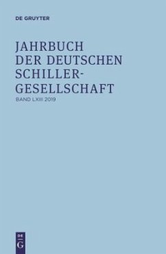 2019 / Jahrbuch der Deutschen Schillergesellschaft Band 63 - Martini, Fritz