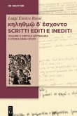 thmi d s ni Scritti editi e inediti / Luigi Enrico Rossi: ____thmi_ d_ _s__ni__ / Raccolta di scritti e inediti Volume 3
