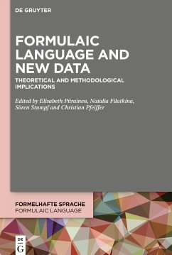 Formulaic Language and New Data