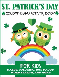 St. Patrick's Day Coloring and Activity Book for Kids - Blue Wave Press